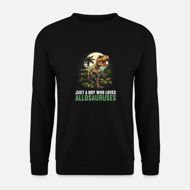 Allosaur Allosaurus - Unisex Sweatshirt - black