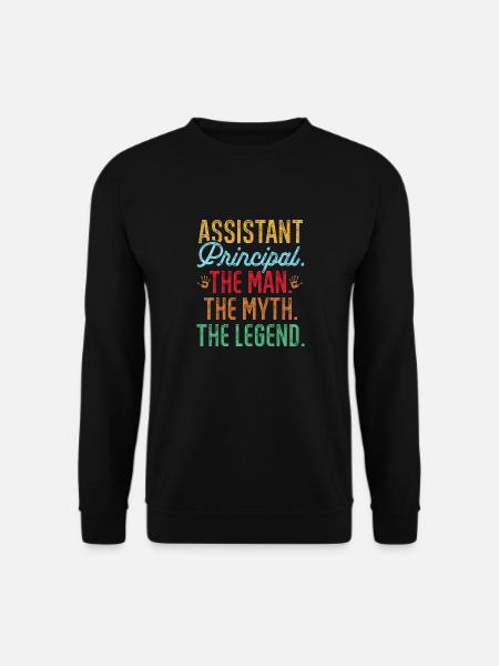 Stellvertretender Schulleiter - Unisex Pullover - Schwarz