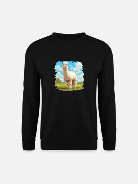 Alpaca Alpacas Alpaca - Unisex Sweatshirt - black
