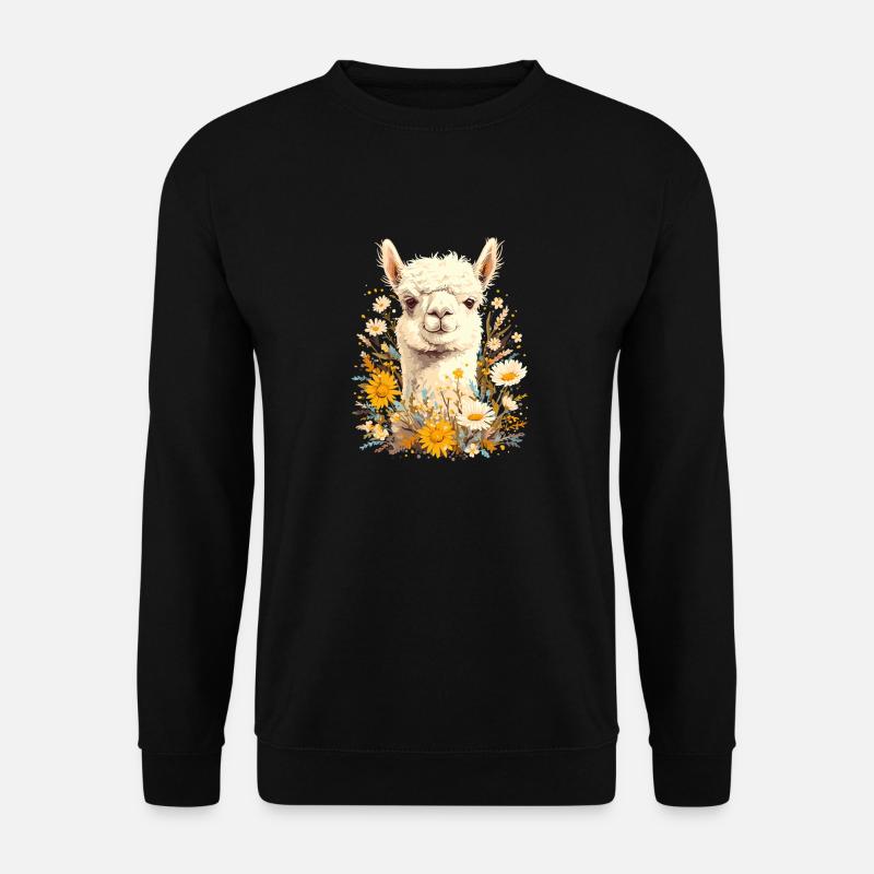 Alpaca Alpacas Alpaca - Unisex Sweatshirt - black