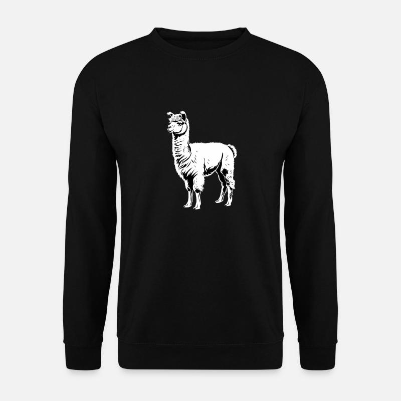 Alpaca Alpacas Alpaca - Unisex Sweatshirt - black