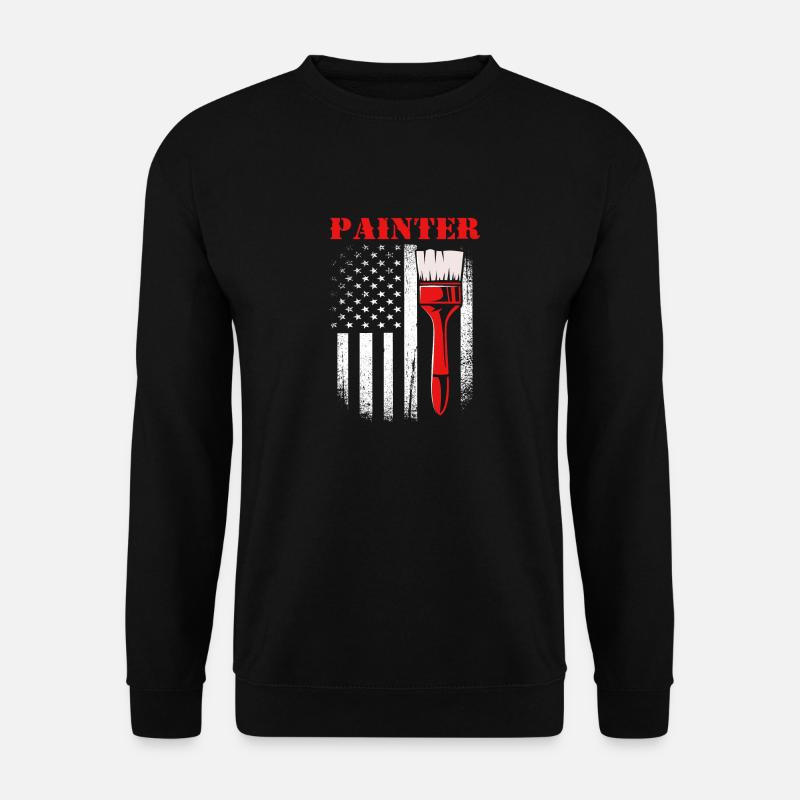 Maler - Unisex Pullover - Schwarz