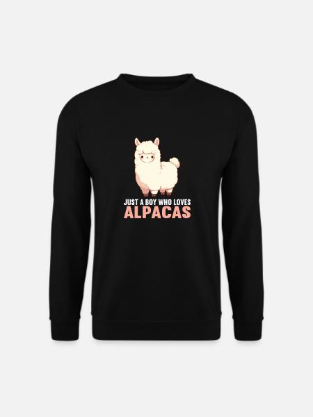 Alpaca Alpacas Alpaca - Unisex Sweatshirt - black