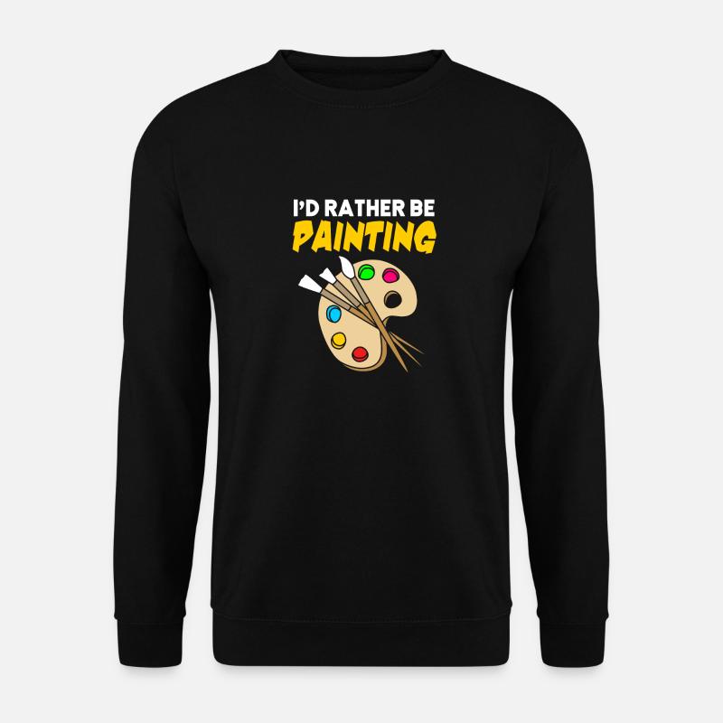 Maler - Unisex Pullover - Schwarz