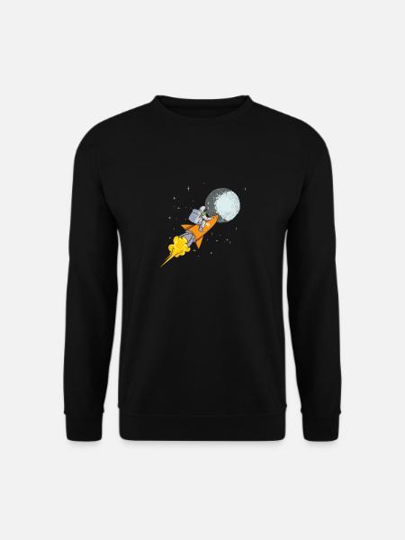 Bitcoin Kryptowährung BTC Crypto Trader - Unisex Pullover - Schwarz