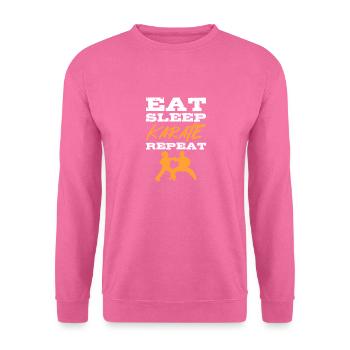 Karaté Autodéfense Arts Martiaux - Sweat-shirt Unisexe - rose - Devant