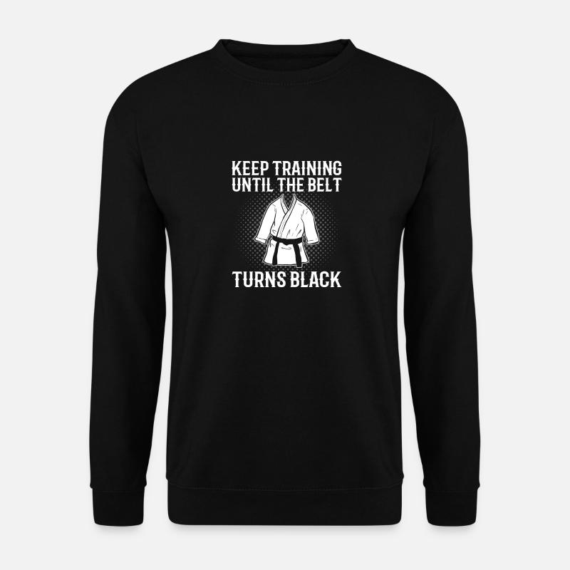 Karate Selbstverteidigung Kampfsport - Unisex Pullover - Schwarz