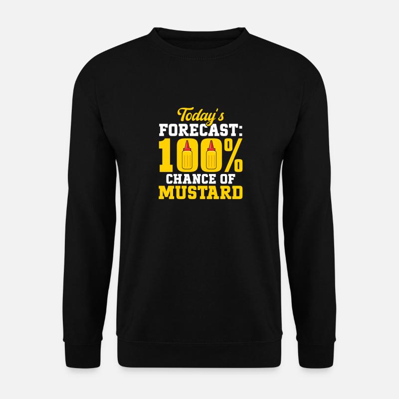 Senf Mustard - Unisex Sweatshirt - black