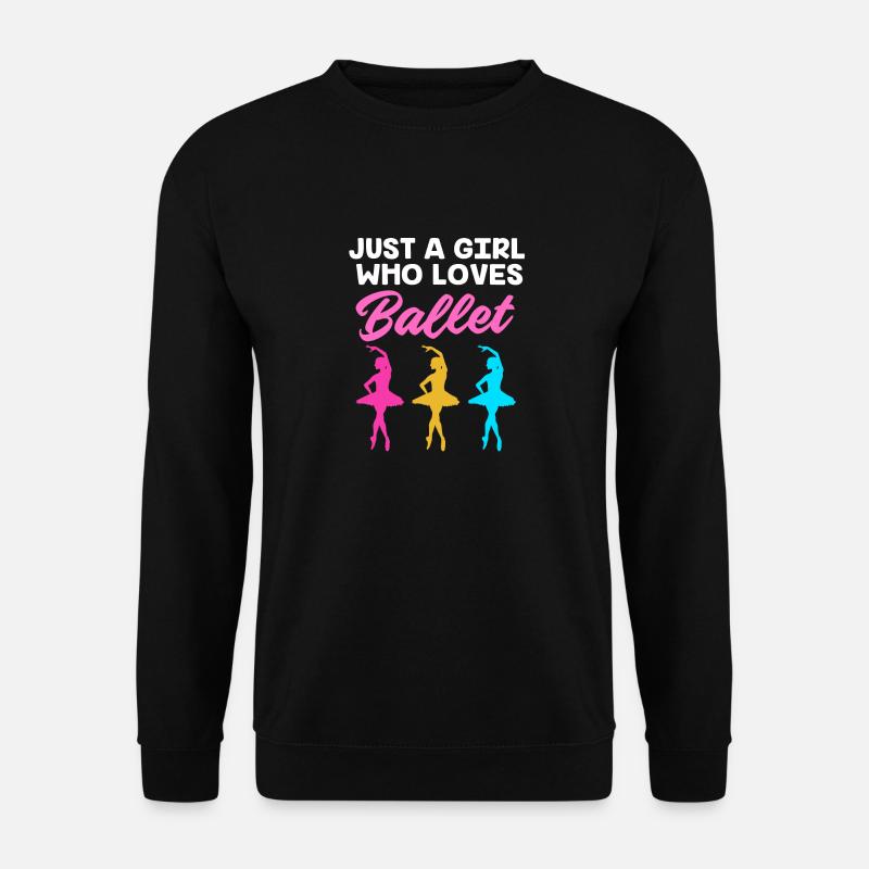 Danseuse de ballet - Sweat-shirt Unisexe - noir
