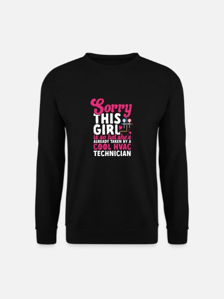 Heating, Air Conditioning, Ventilation, Technician - Unisex Sweatshirt - black