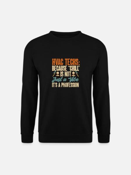 Heizung Klima Lüftung Techniker - Unisex Pullover - Schwarz