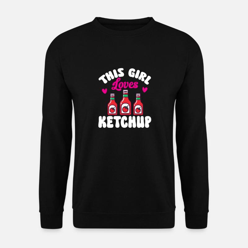 Ketchup Tomato ketchup - Unisex Sweatshirt - black