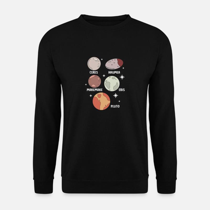 Solar System Universe - Unisex Sweatshirt - black