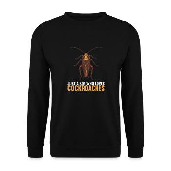 Cockroach cockroaches cockroach - Unisex Sweatshirt - black - Front - Alina (178cm) & Michal (187cm)