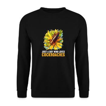 Cockroach cockroaches cockroach - Unisex Sweatshirt - black - Front - Alina (178cm) & Michal (187cm)