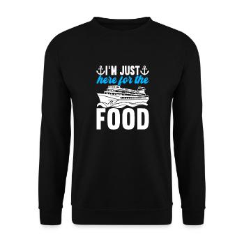 Croisière Vacances Bateau de croisière - Sweat-shirt Unisexe - noir - Devant - Alina (178cm) & Michal (187cm)