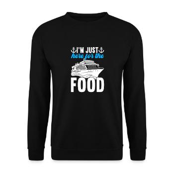 Croisière Vacances Bateau de croisière - Sweat-shirt Unisexe - noir - Devant - Alina (178cm) & Michal (187cm)