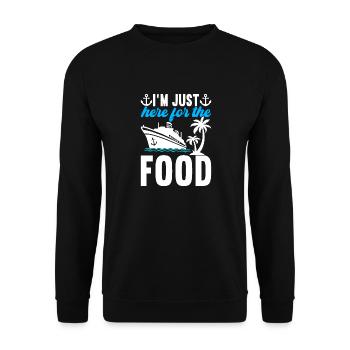 Croisière Vacances Bateau de croisière - Sweat-shirt Unisexe - noir - Devant - Alina (178cm) & Michal (187cm)
