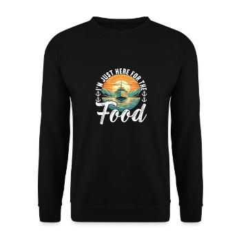 Croisière Vacances Bateau de croisière - Sweat-shirt Unisexe - noir - Devant - Alina (178cm) & Michal (187cm)