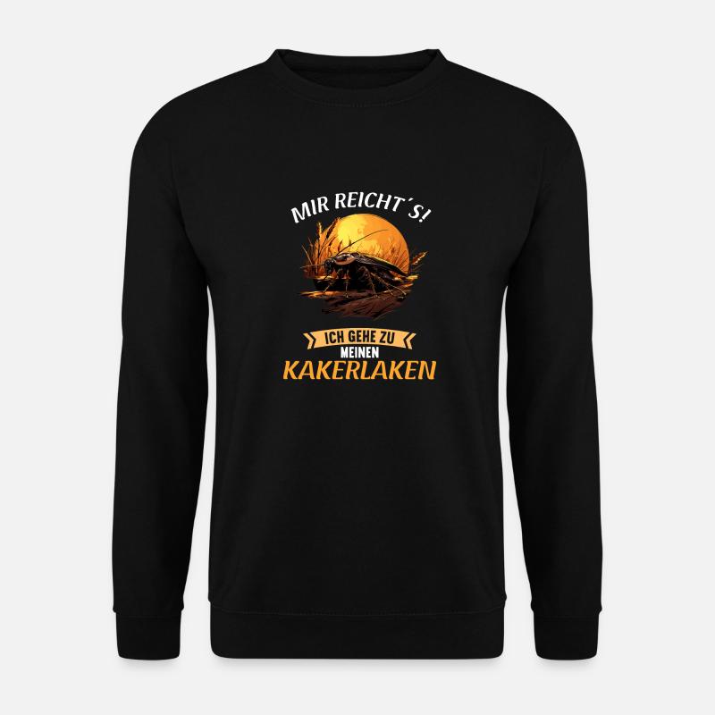 Cockroach Kakerlaken Kakerlake - Unisex Pullover - Schwarz