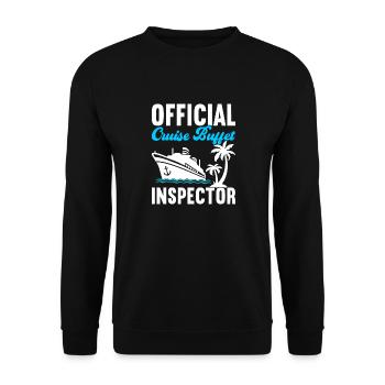 Croisière Vacances Bateau de croisière - Sweat-shirt Unisexe - noir - Devant - Alina (178cm) & Michal (187cm)