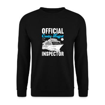 Croisière Vacances Bateau de croisière - Sweat-shirt Unisexe - noir - Devant - Alina (178cm) & Michal (187cm)