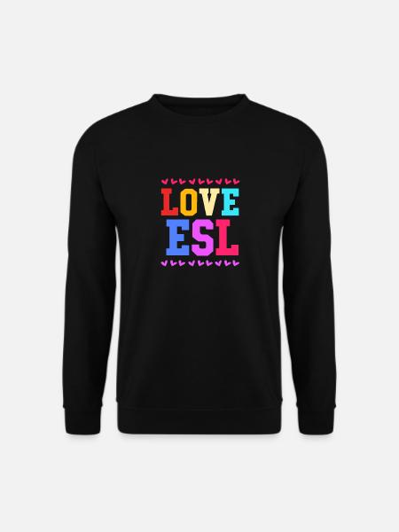 Englischlehrerin Englisch Lehrer - Unisex Pullover - Schwarz