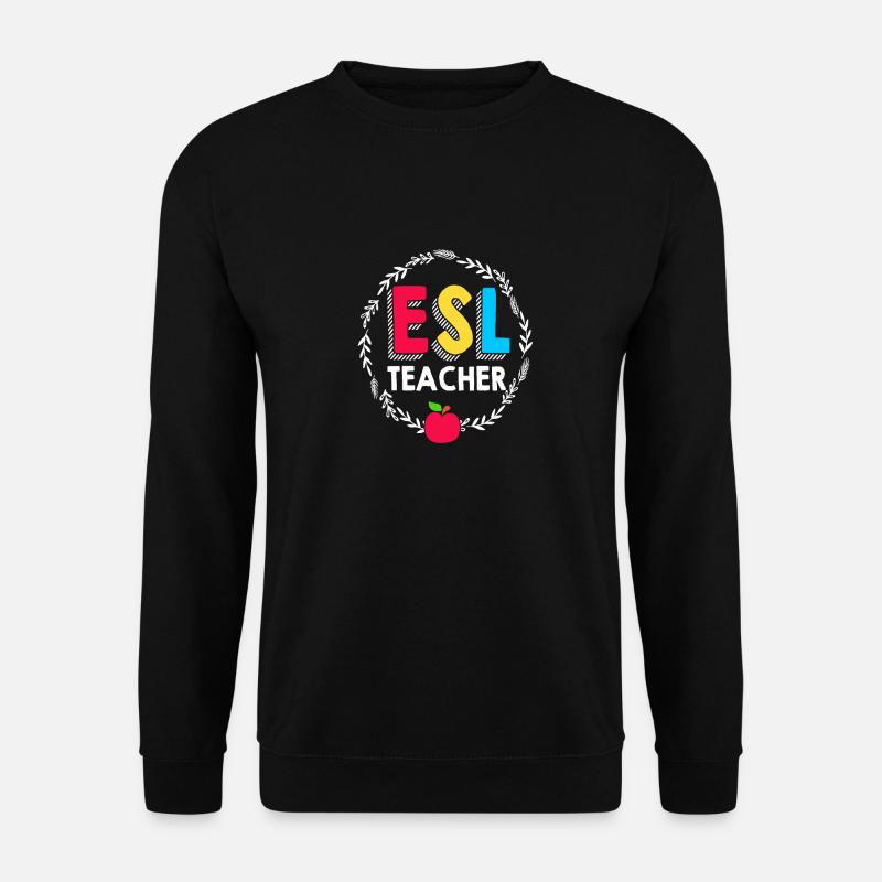 Professeur d’anglais Professeur d’anglais - Sweat-shirt Unisexe - noir