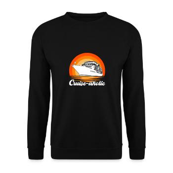 Croisière Vacances Bateau de croisière - Sweat-shirt Unisexe - noir - Devant - Alina (178cm) & Michal (187cm)