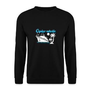 Croisière Vacances Bateau de croisière - Sweat-shirt Unisexe - noir - Devant - Alina (178cm) & Michal (187cm)