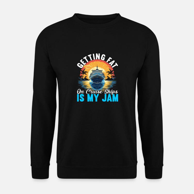 Croisière Vacances Bateau de croisière - Sweat-shirt Unisexe - noir
