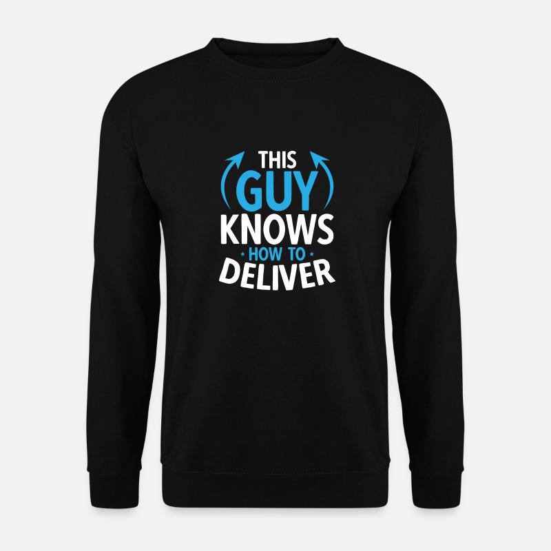Supplier Package Delivery - Unisex Sweatshirt - black