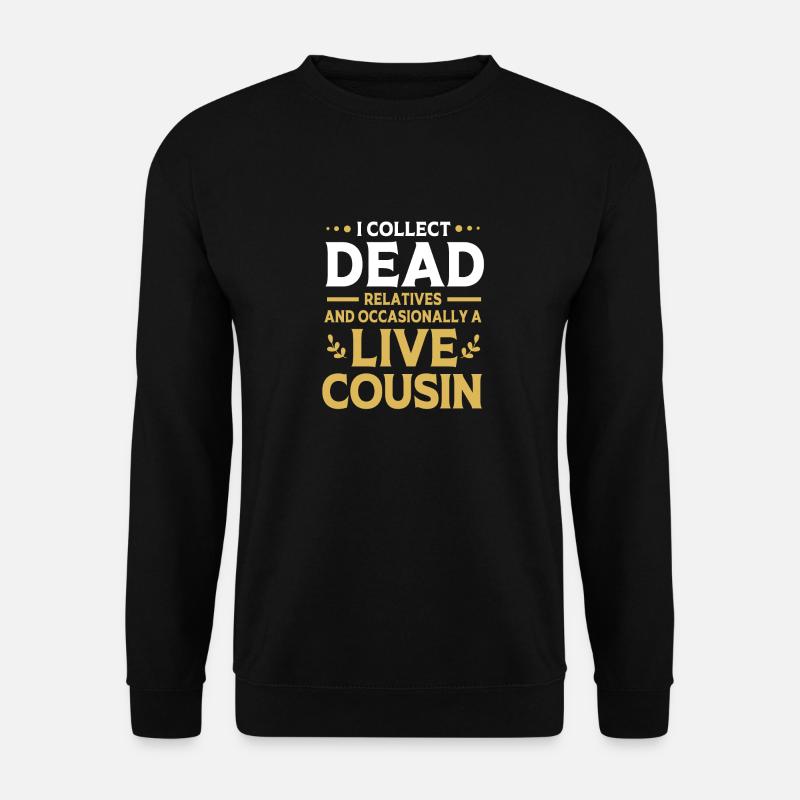 Stammbaum Genealogie - Unisex Pullover - Schwarz