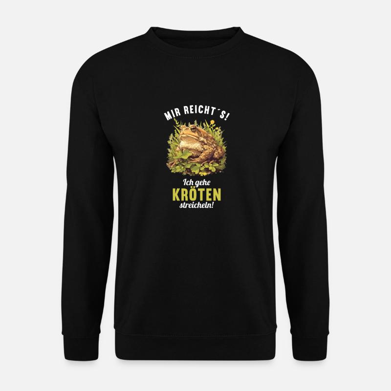 Crapaud crapaud crapaud - Sweat-shirt Unisexe - noir