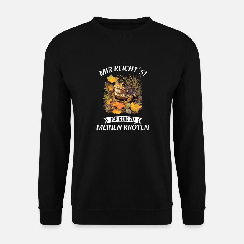 Crapaud crapaud crapaud - Sweat-shirt Unisexe - noir
