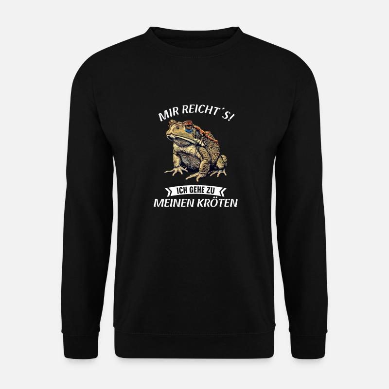 Crapaud crapaud crapaud - Sweat-shirt Unisexe - noir