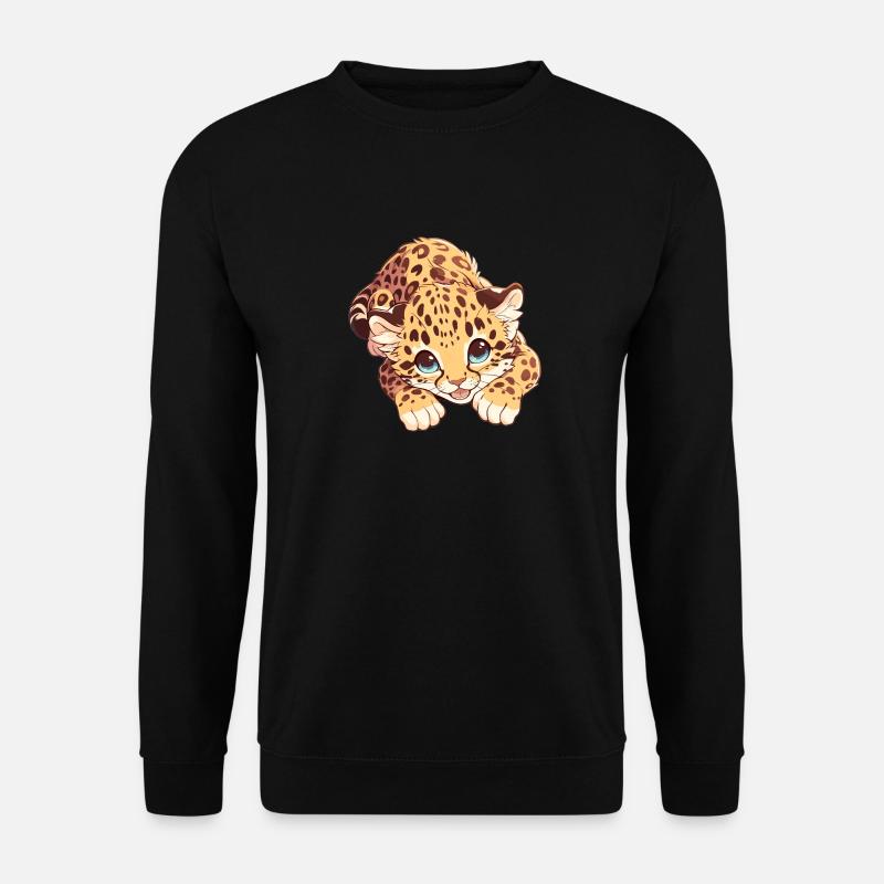 Amur Leopard Amurleoparden Amurleopard - Unisex Sweatshirt - black