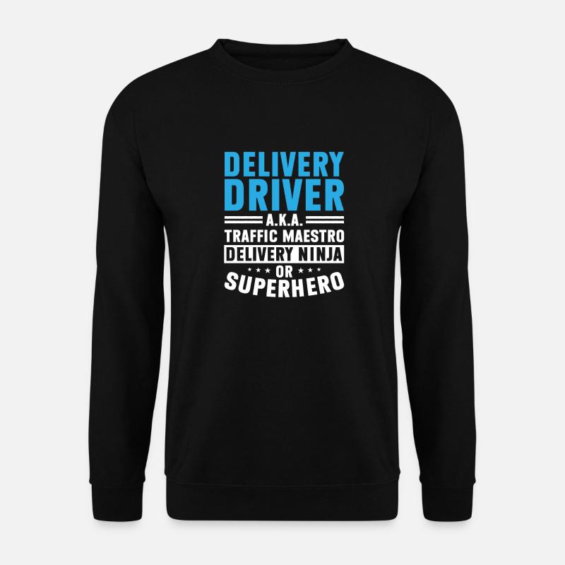 Lieferant Paket Lieferung - Unisex Pullover - Schwarz