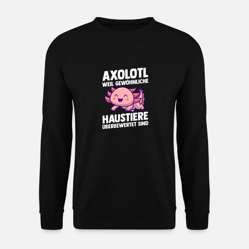 Axolotl - Sweat-shirt Unisexe - noir