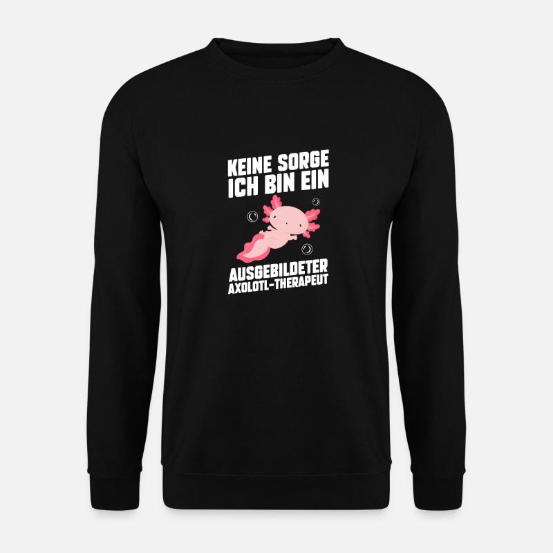 Axolotl - Sweat-shirt Unisexe - noir
