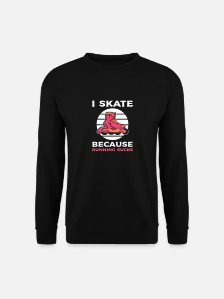 Rollschuhlaufen Rollschuhe Inline-Skates - Unisex Pullover - Schwarz