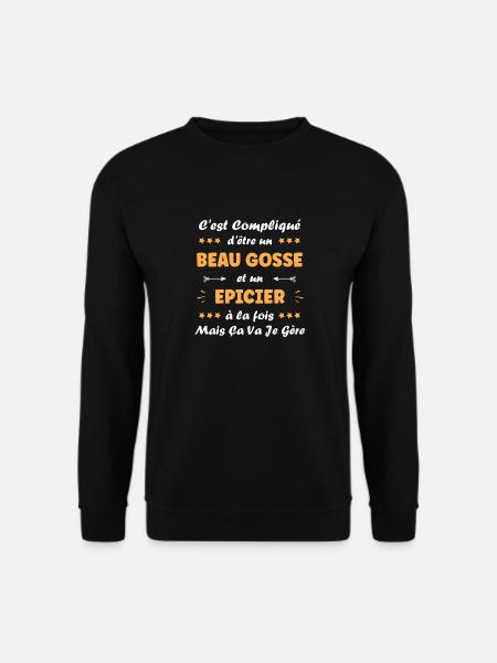 Epicier - Sweat-shirt Unisexe - noir