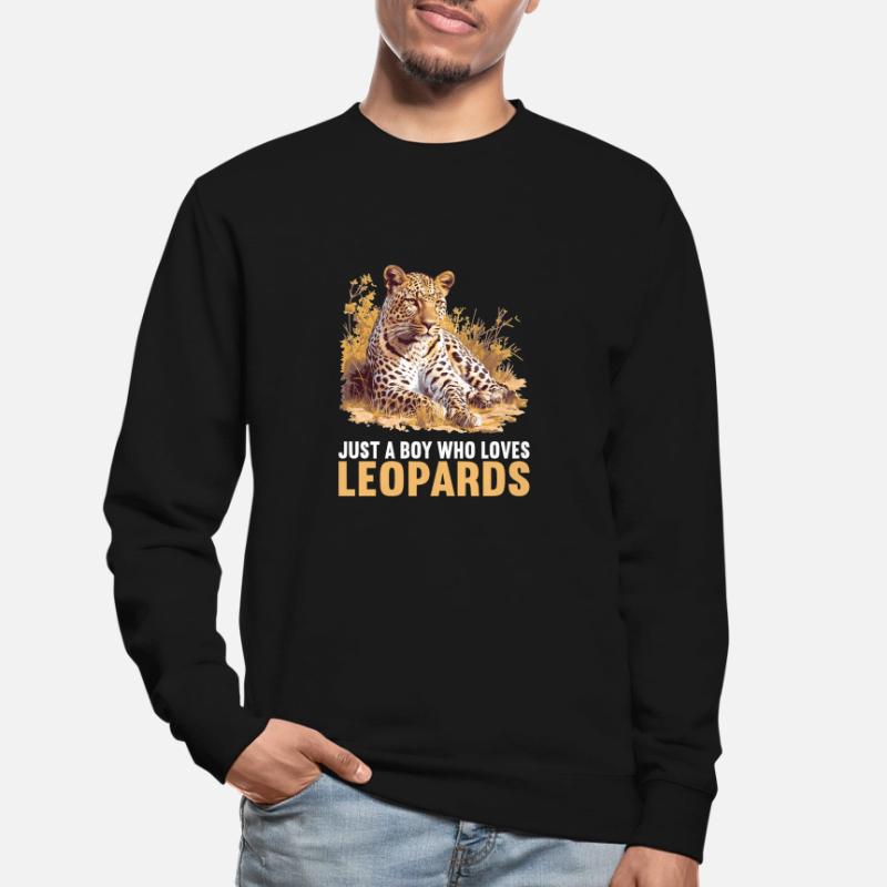 Léopard léopard Sweat-shirt Unisexe