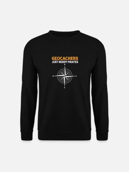 Geocaching Geocache Geocacher - Unisex Pullover - Schwarz