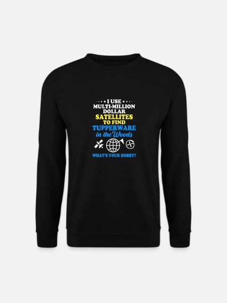 Géocaching Géocache Géocacher - Sweat-shirt Unisexe - noir