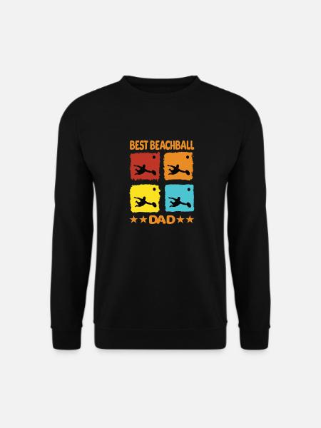 Best Beachball Dad - Unisex Sweatshirt - black