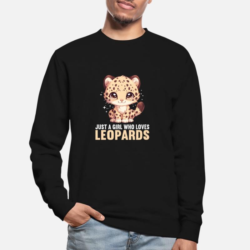 Léopard léopard Sweat-shirt Unisexe