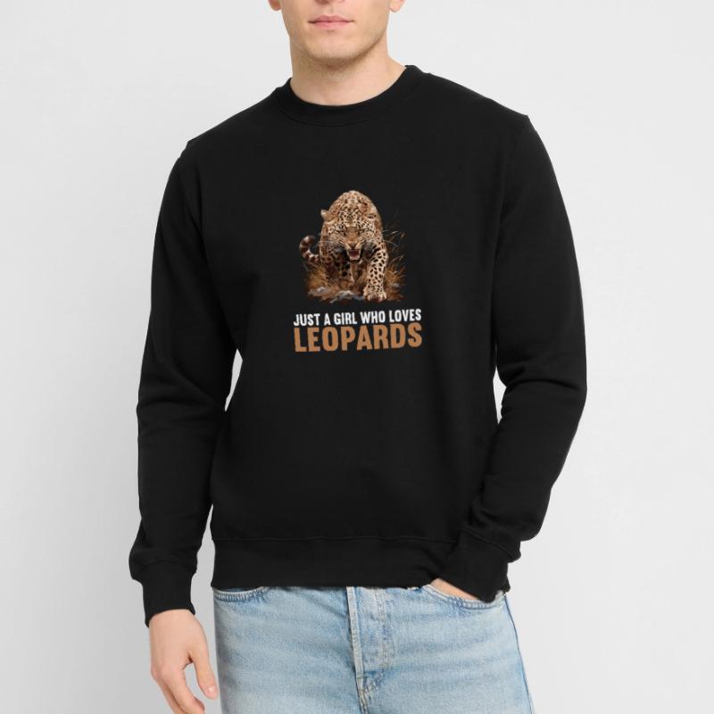 Léopard léopard Sweat-shirt Unisexe