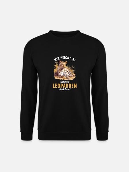 Léopard léopard - Sweat-shirt Unisexe - noir