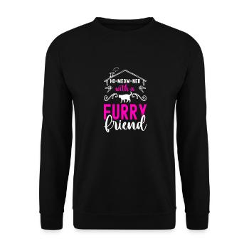Pendaison de crémaillère des propriétaires - Sweat-shirt Unisexe - noir - Devant - Alina (178cm) & Michal (187cm)